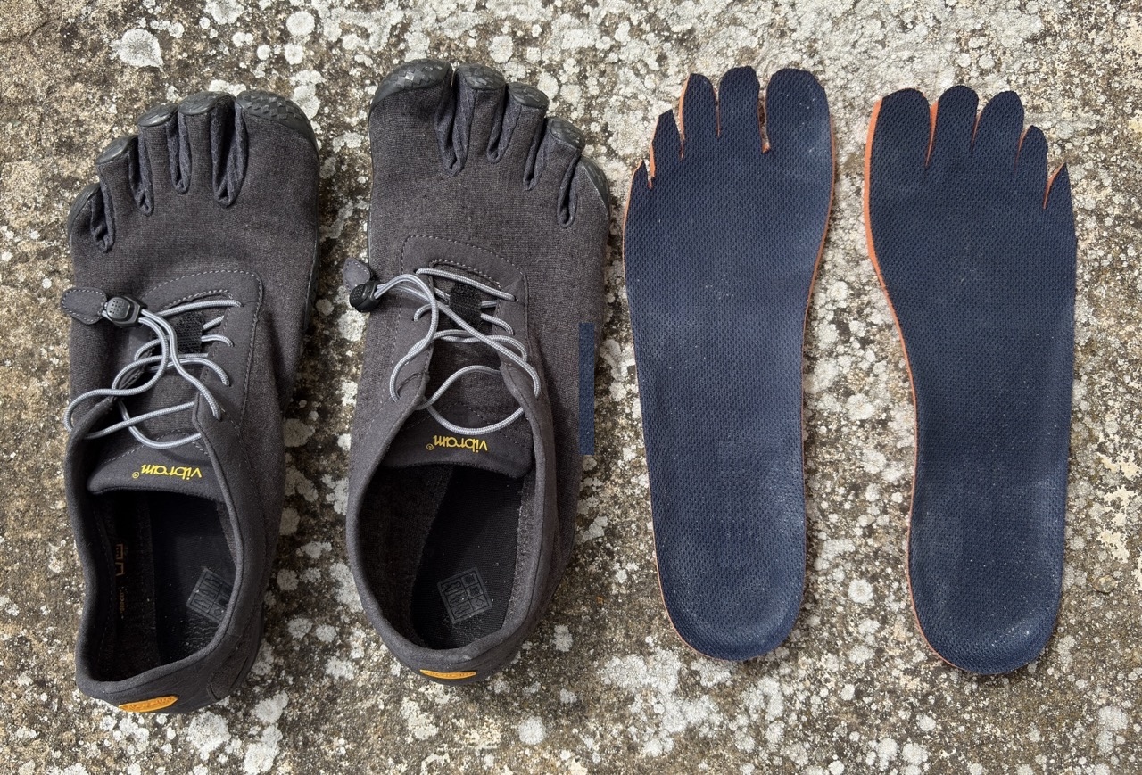 Mes FiveFingers KSO EVO ECO et leurs semelles côté face