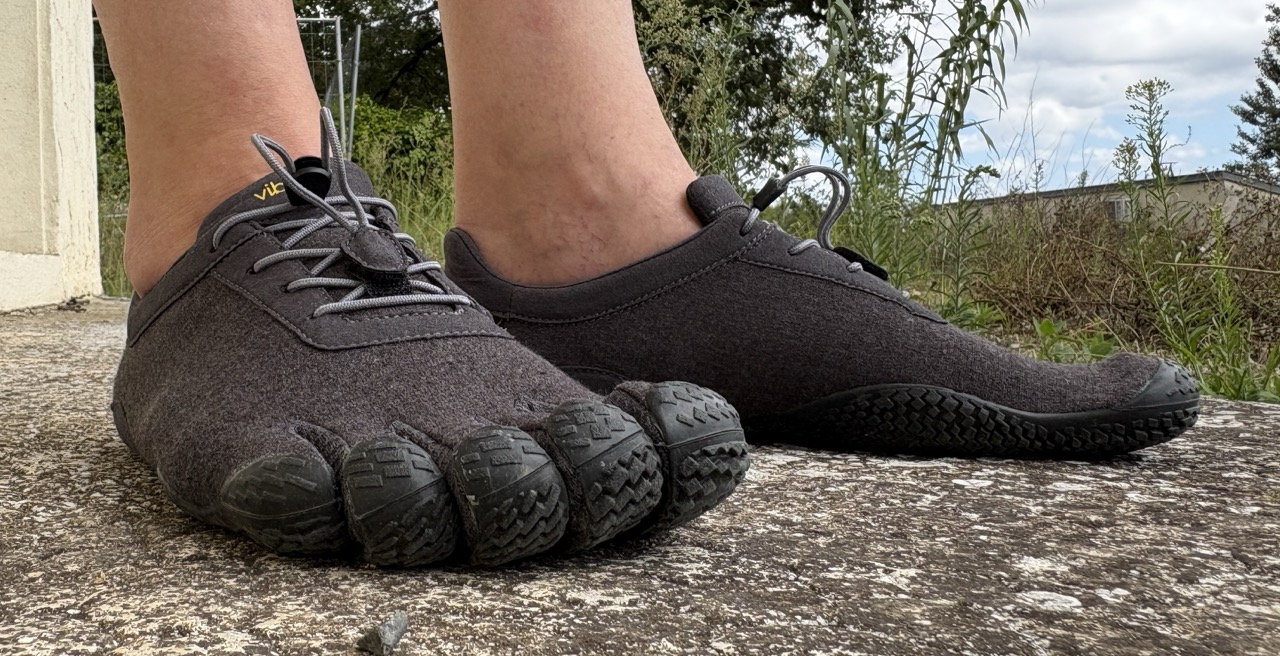 Mes nouvelles FiveFingers KSO aux pieds
