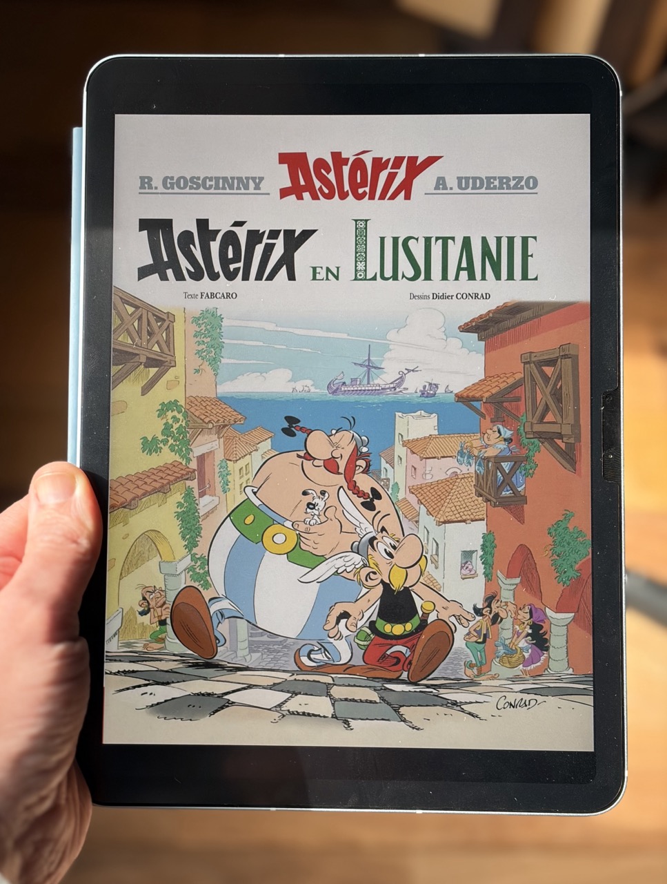 Astérix en Lusitanie: un très bon cru à déguster sur iPad évidemment…