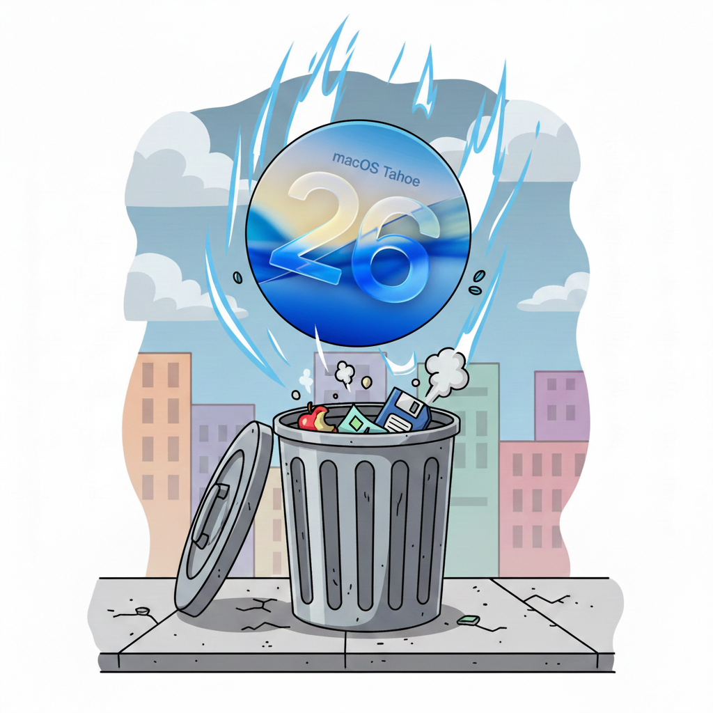 J'ai désinstallé macOS 26 Tahoe, et ça va beaucoup mieux, merci…